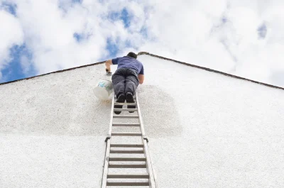 Peinture extérieure à Créot — façades et ravalement